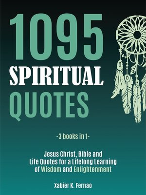 cover image of 1095 Spiritual Quotes